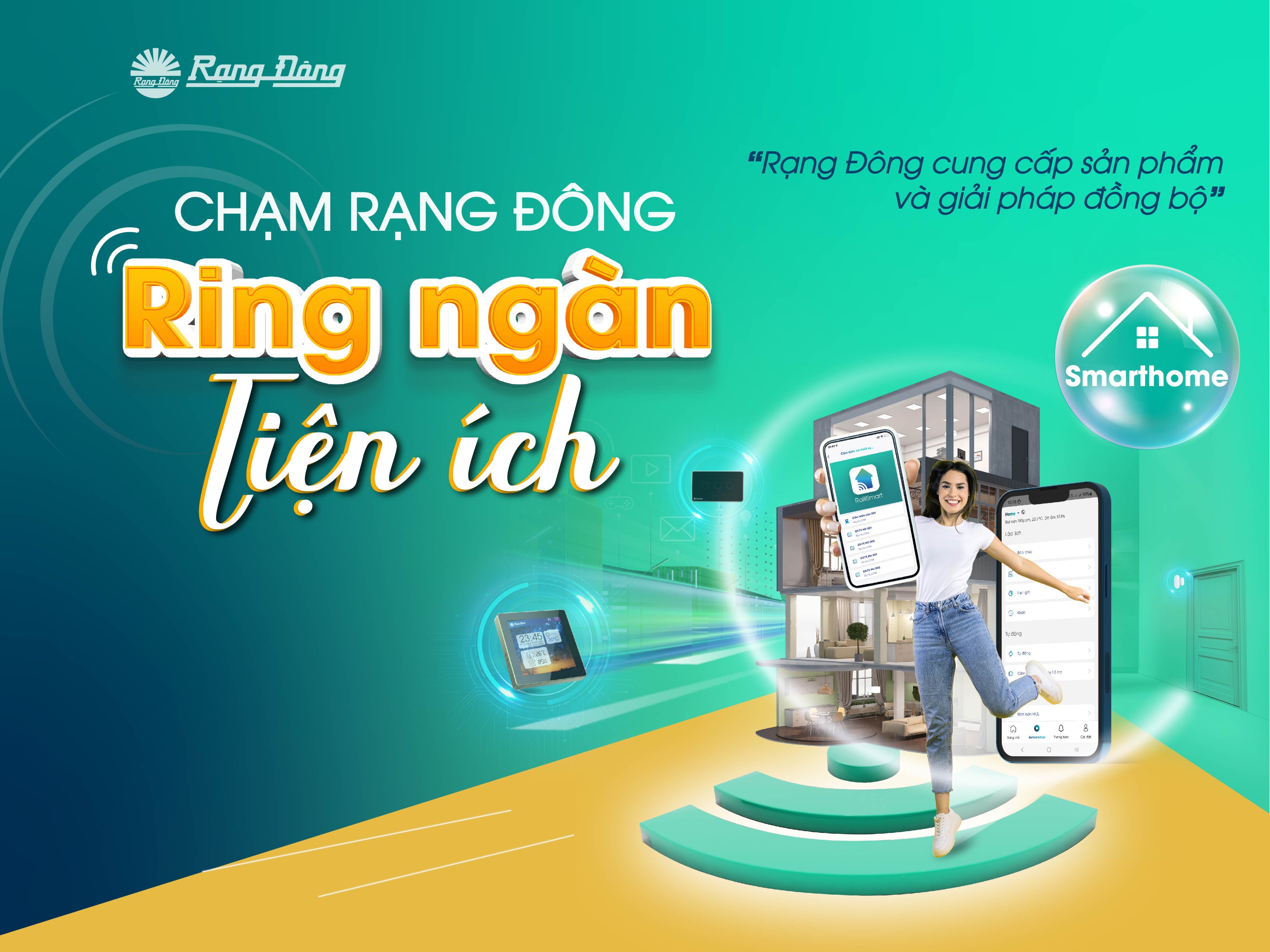 Rạng Đông cung cấp sản phẩm và giải pháp đồng bộ