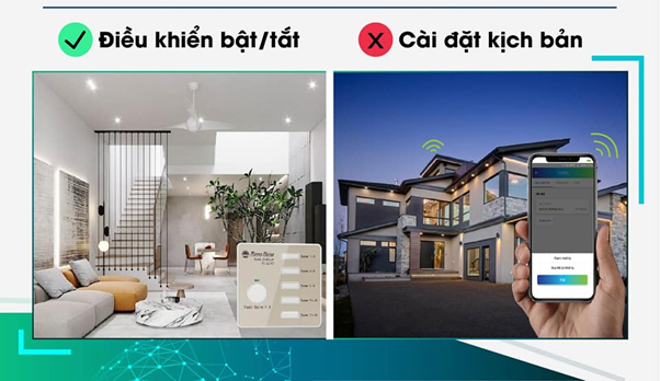 điều khiển hệ thống chiếu sáng BLE