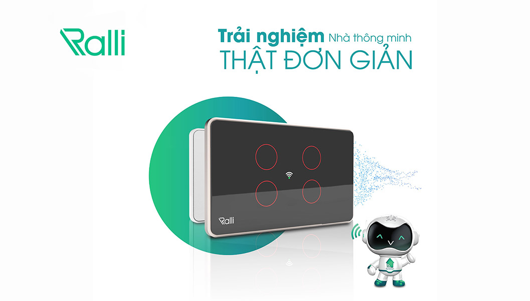 Công tắc thông minh wifi Rạng Đông
