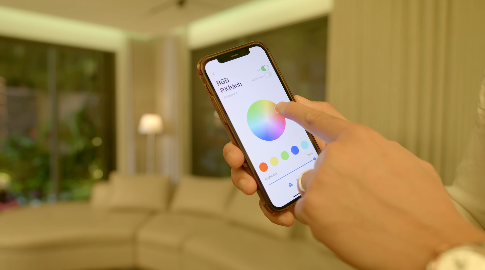 kịch bản chiếu sáng