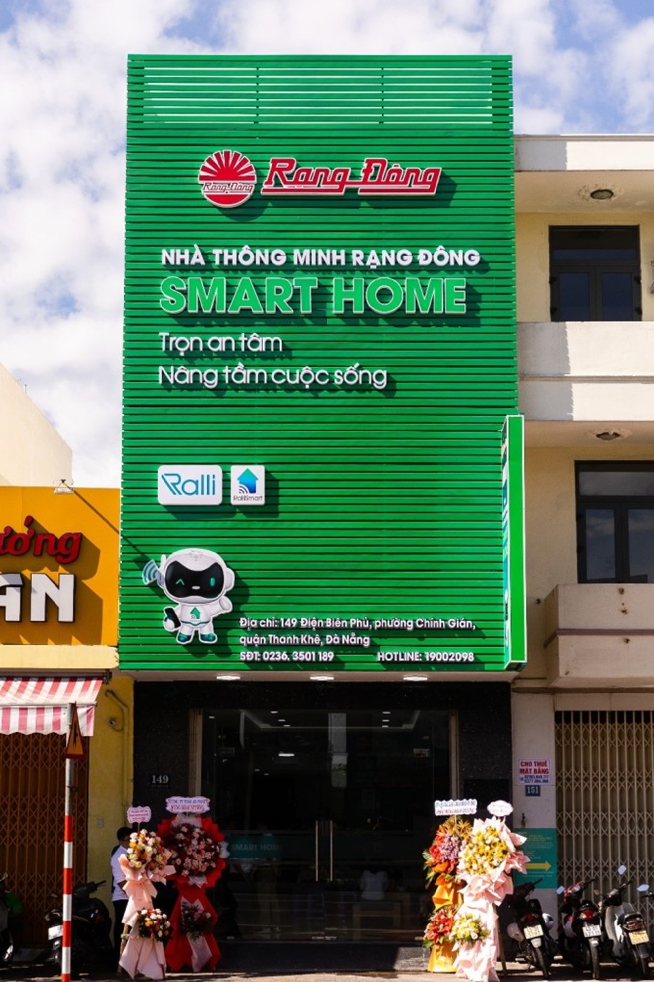 Showroom nhà thông minh Rạng Đông tại thành phố Đà Nẵng.