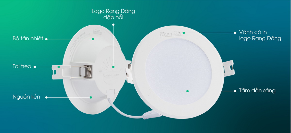 Đèn LED Downlight AT24 PLUS.