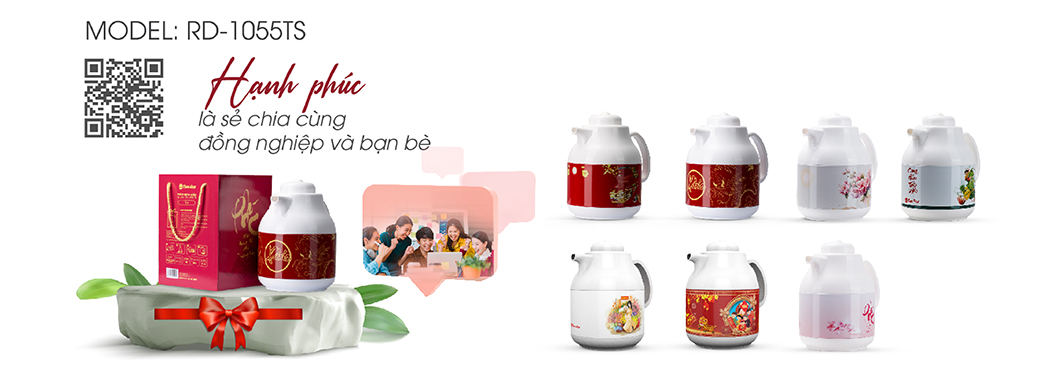 Phích tết pha trà 1 lít RD-1055 TS