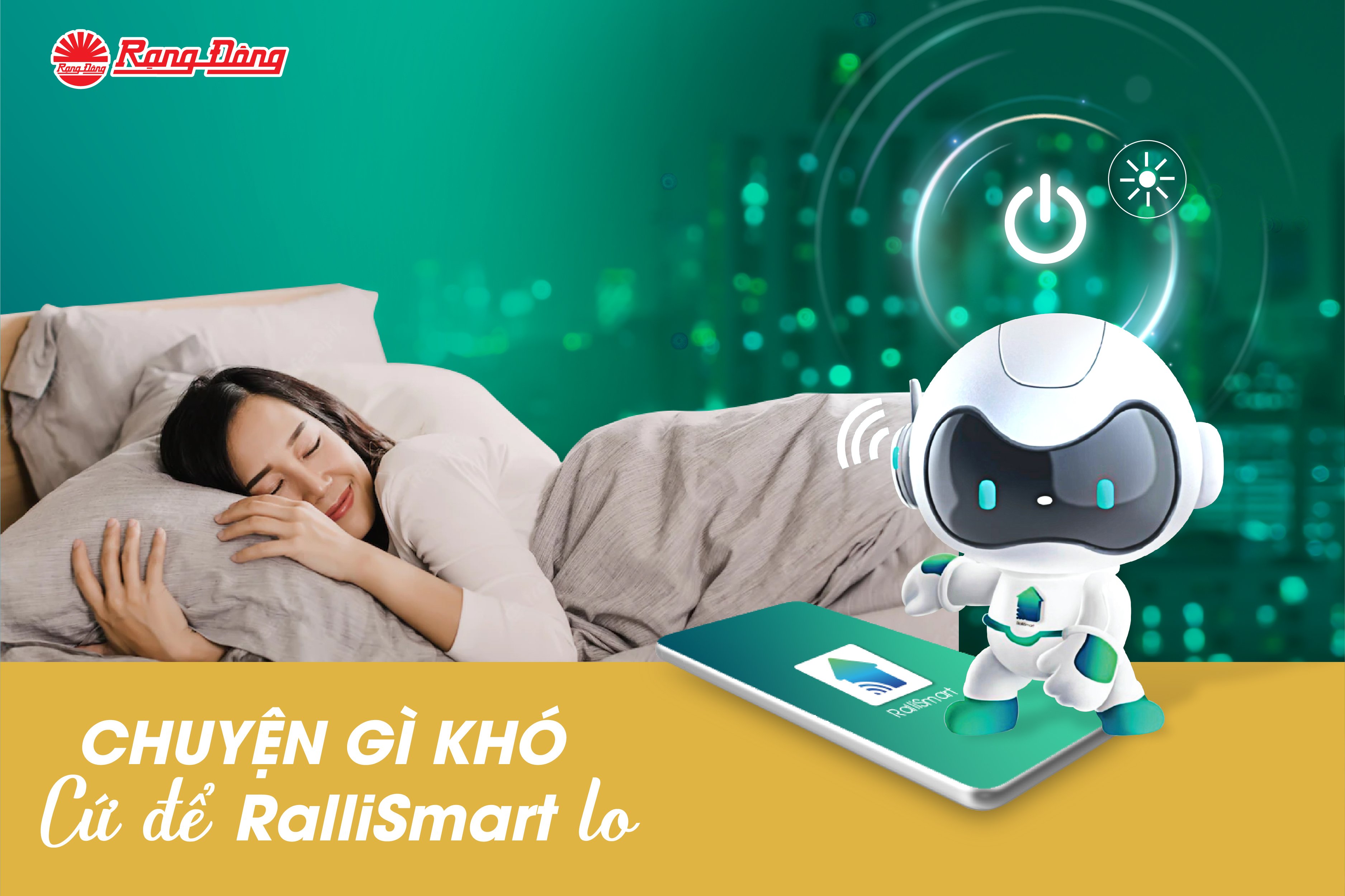 Giải pháp nhà thông minh RalliSmart Rạng Đông tiết kiệm thời gian và công sức cho người sử dụng