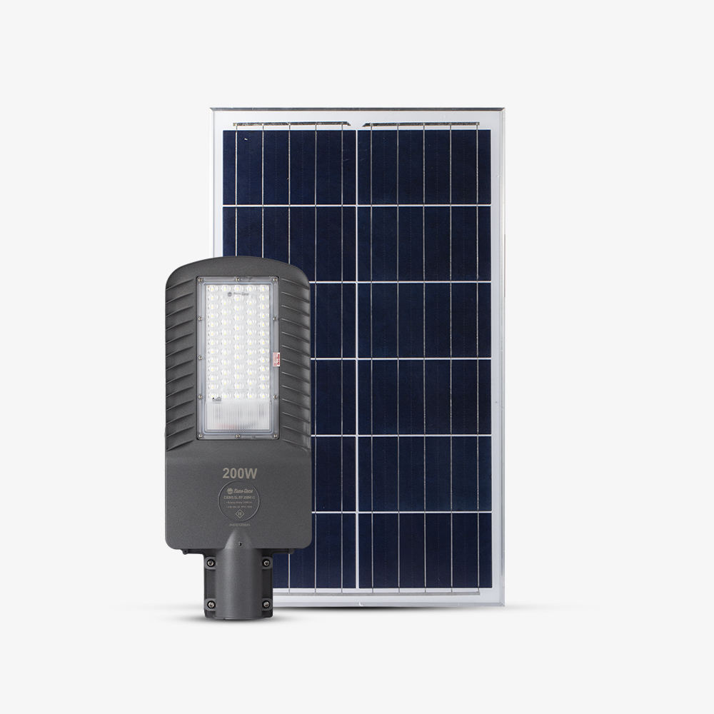 Đèn đường năng lượng mặt trời 200W