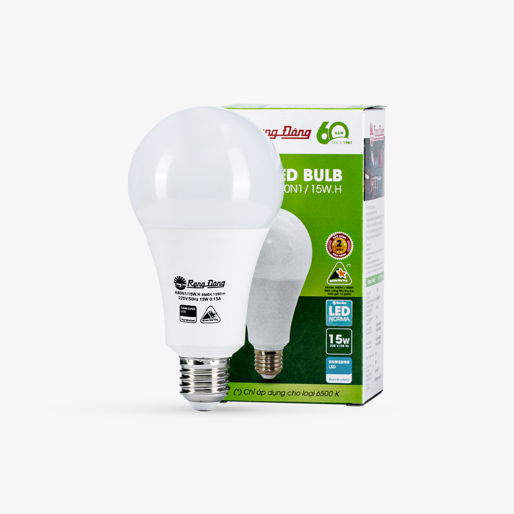 Bóng đèn LED BULB Tròn 15W
