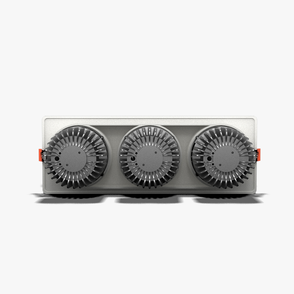 Đèn LED âm trần Downlight 80x240/10Wx3 Plus