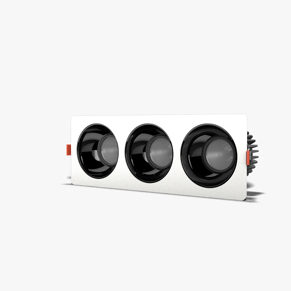 Đèn LED âm trần Downlight 80x240/10Wx3 Plus
