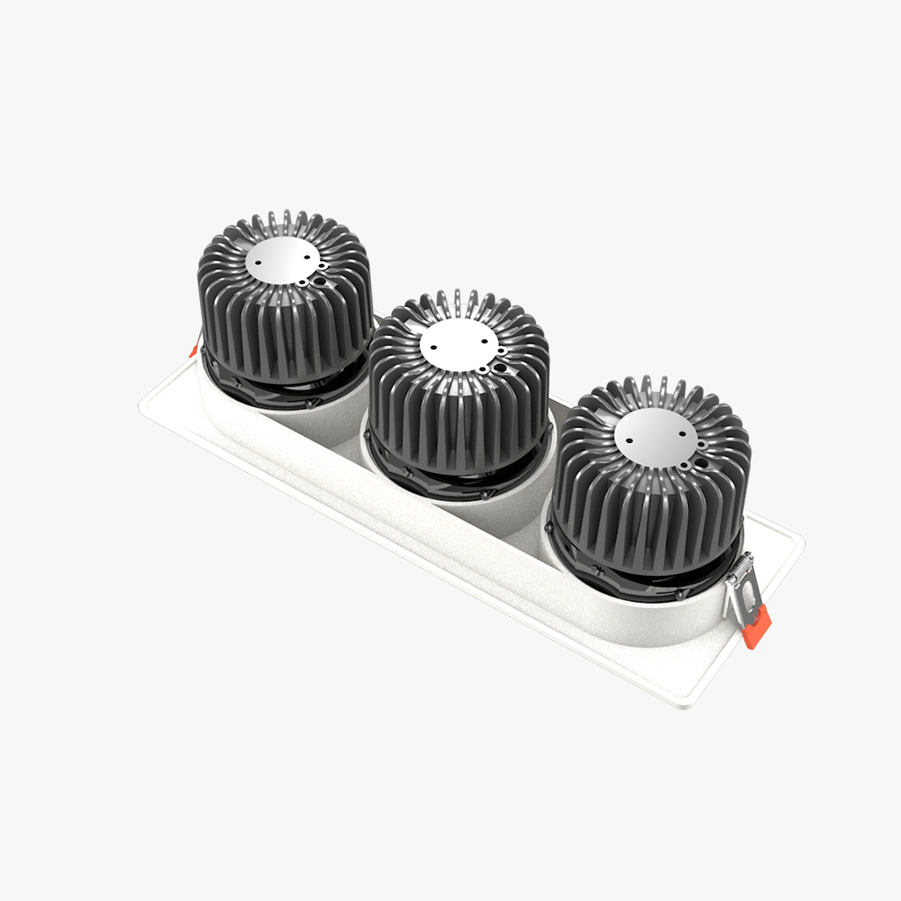 Đèn LED âm trần Downlight 80x240/10Wx3 Plus