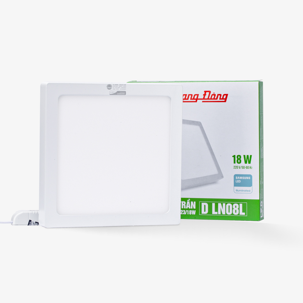 Đèn LED ốp trần vuông