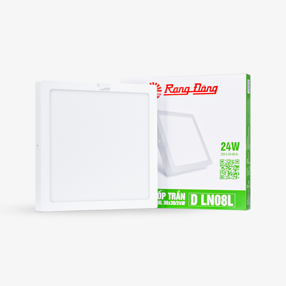 Đèn LED ốp trần vuông