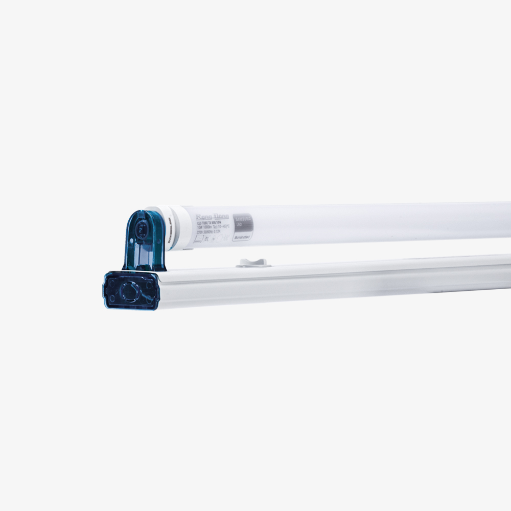 Bộ đèn LED Tuýp T8 0.6m 10W Nhôm Nhựa