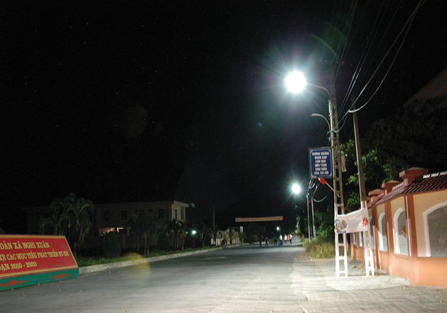 Chiếu sáng nông thôn mới