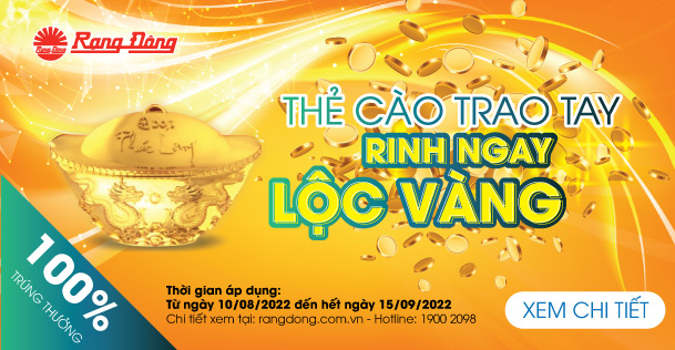 Thẻ vàng trao tay - Rinh ngay lộc vàng