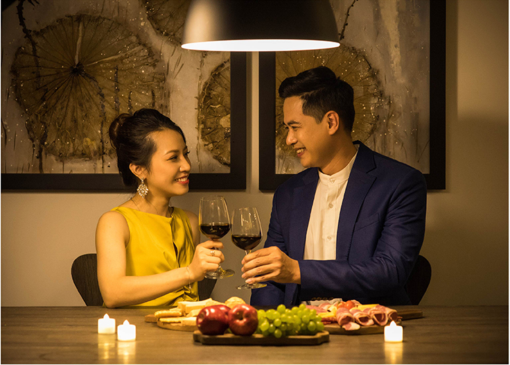 Thay đổi ánh sáng phù hợp với tâm trạng, cảm xúc