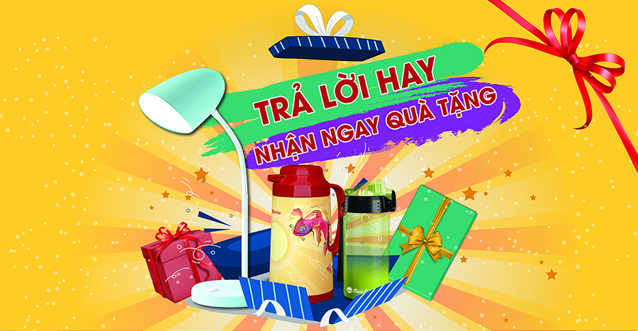 Kết quả chương trình TRẢ LỜI HAY NHẬN NGAY QUÀ TẶNG
