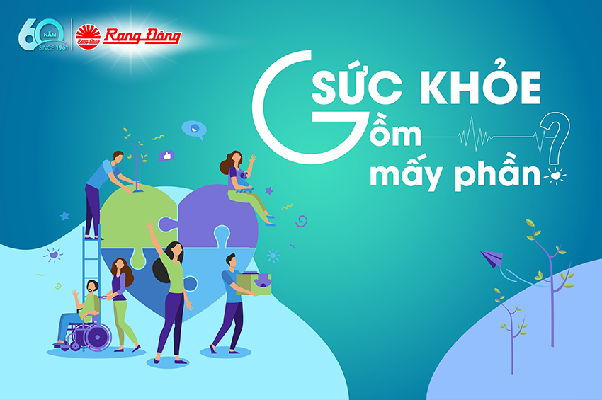 THEO BẠN, SỨC KHỎE CỦA BẠN GỒM MẤY PHẦN?