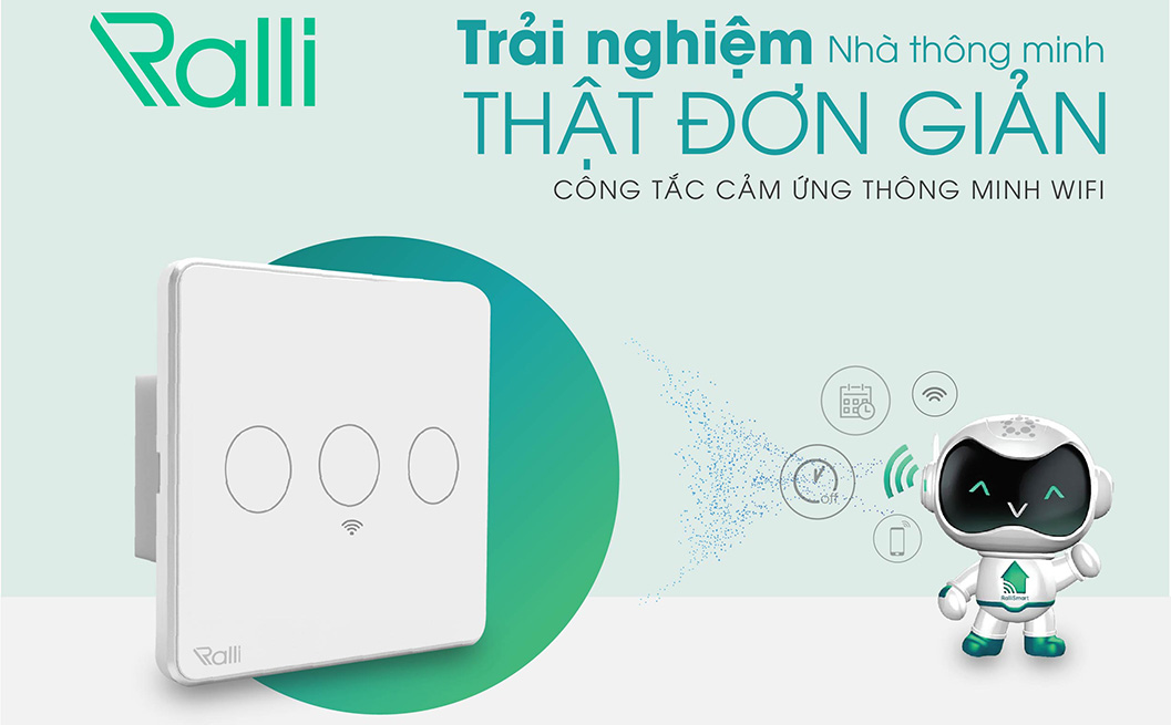 Công tắc thông minh wifi: Giải pháp tiện lợi kiểm soát thiết bị điện trong nhà