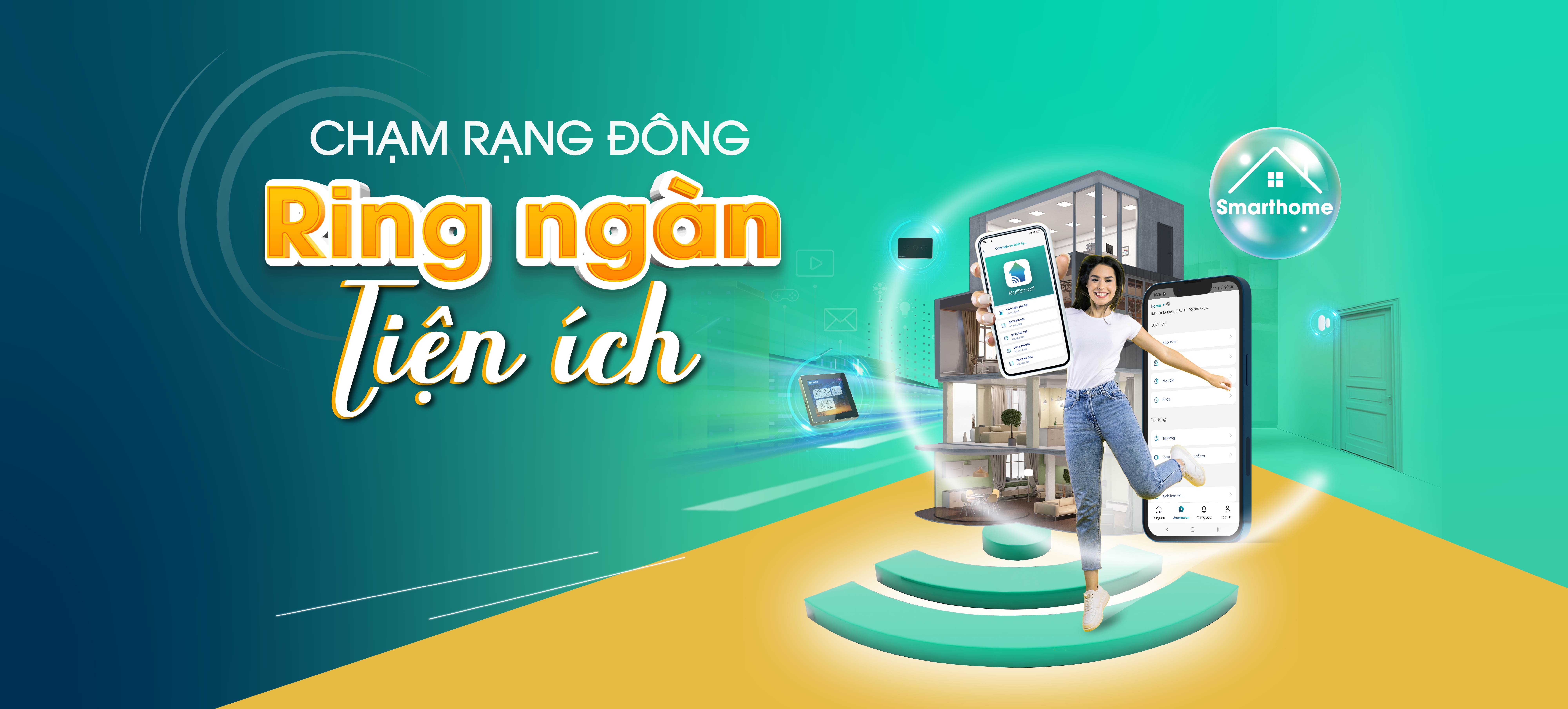Giải pháp nhà thông minh RalliSmart - Bước đầu cho cuộc sống thông minh