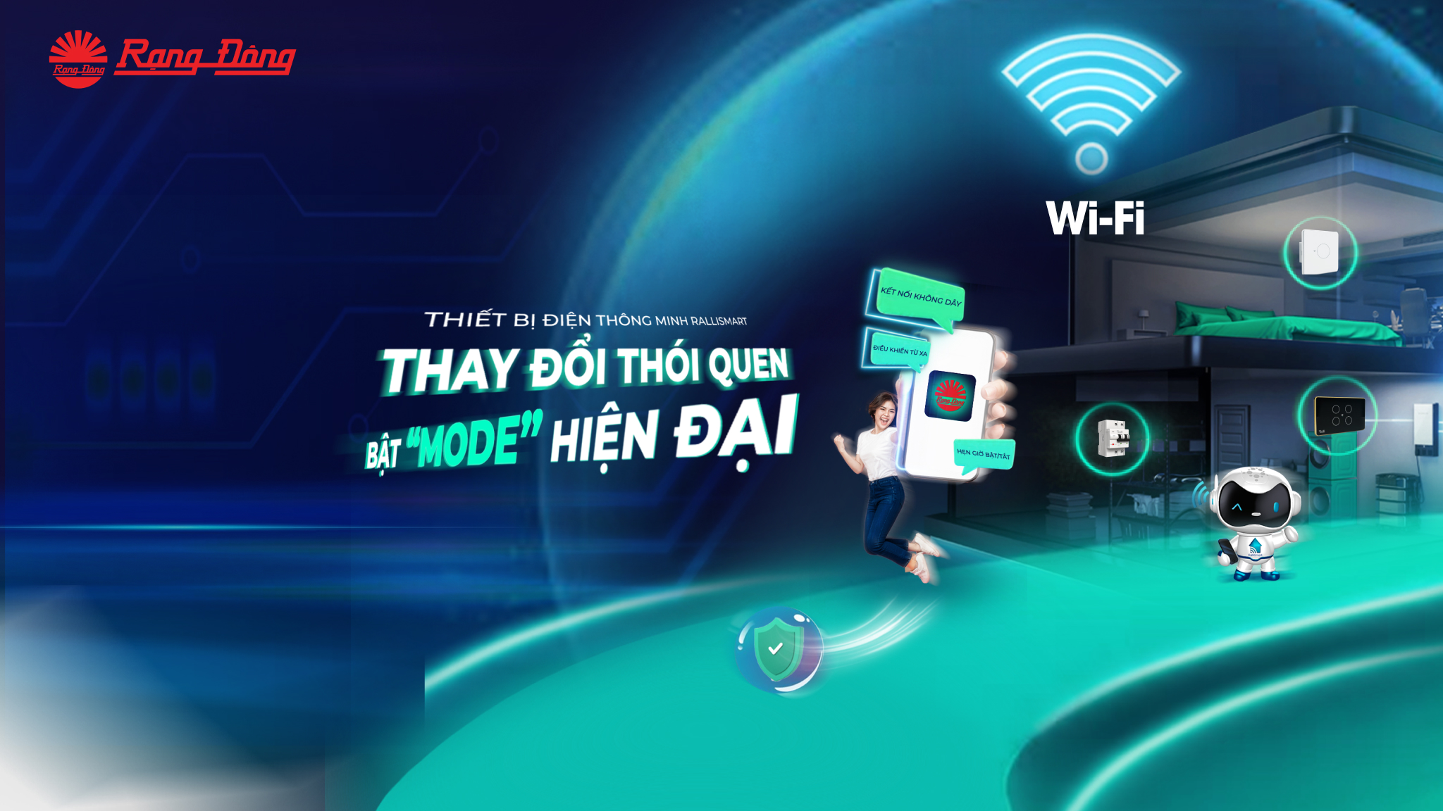 Nâng tầm cuộc sống với thiết bị điện thông minh RALLISMART