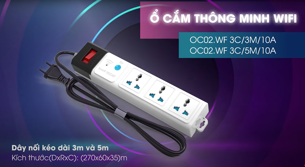 Các loại ổ cắm điện thông minh wifi phổ biến nhất trên thị trường hiện nay