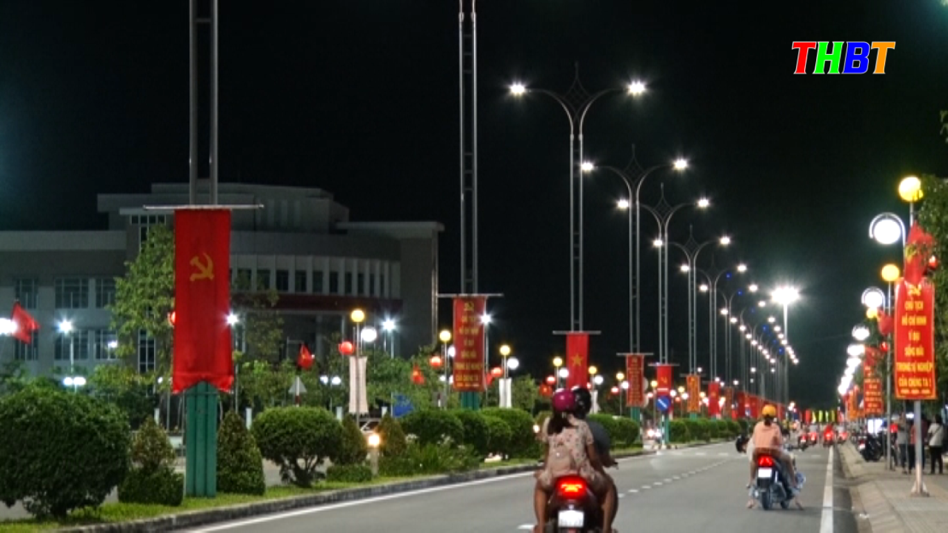 chiếu sáng thông minh thành phố bến tre