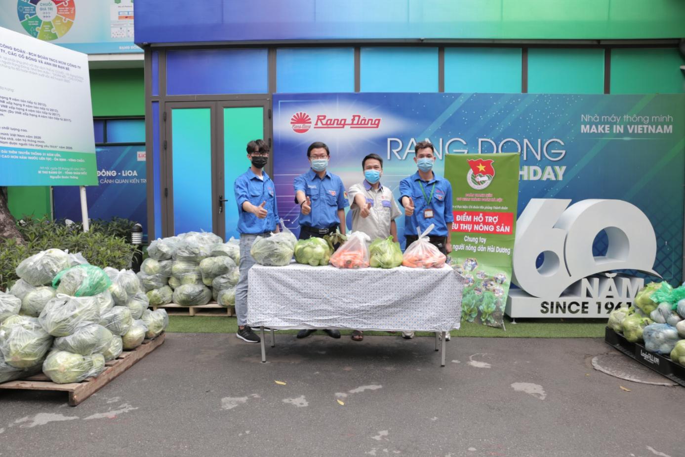 Chung tay giúp sức tiêu thụ nông sản cho bà con tỉnh Hải Dương