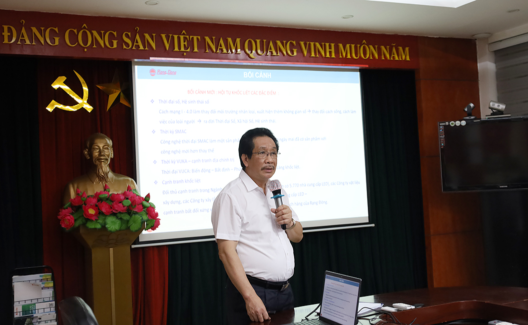 Rạng Đông chia sẻ kinh nghiệm chuyển đổi số với Học viện Tư vấn và Đào tạo Doanh nghiệp
