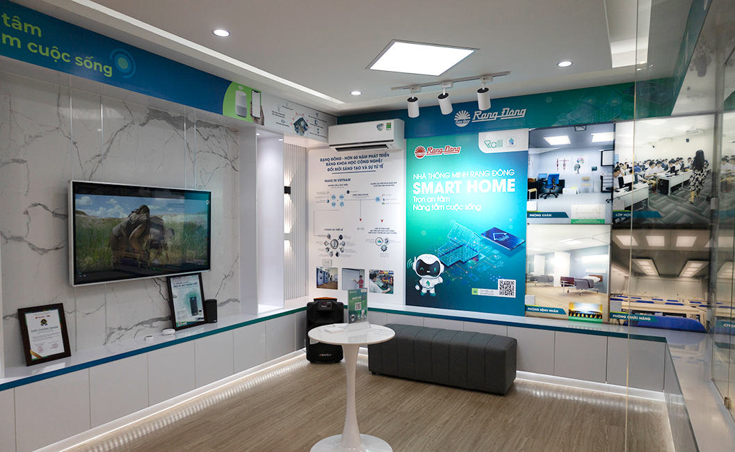 Hệ thống Showroom nhà thông minh Rạng Đông
