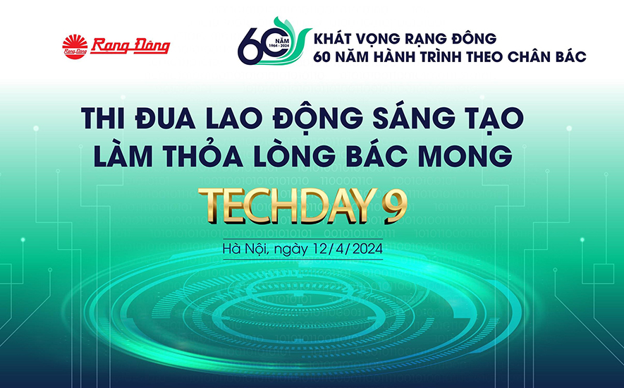 Techday – Giá trị văn hóa đổi mới sáng tạo của con người Rạng Đông