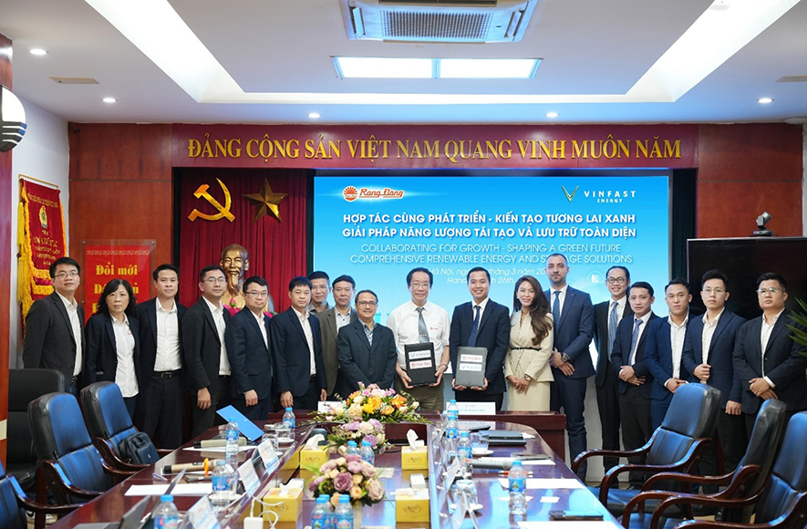Rạng Đông hợp tác cùng VinFast Energy phát triển giải pháp năng lượng tái tạo và lưu trữ toàn diện