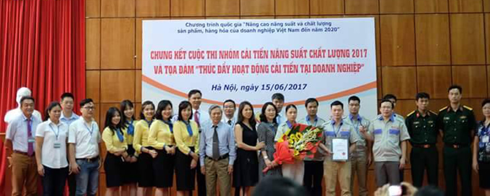 Rạng Đông giành giải nhất cải tiến chất lượng năm 2017