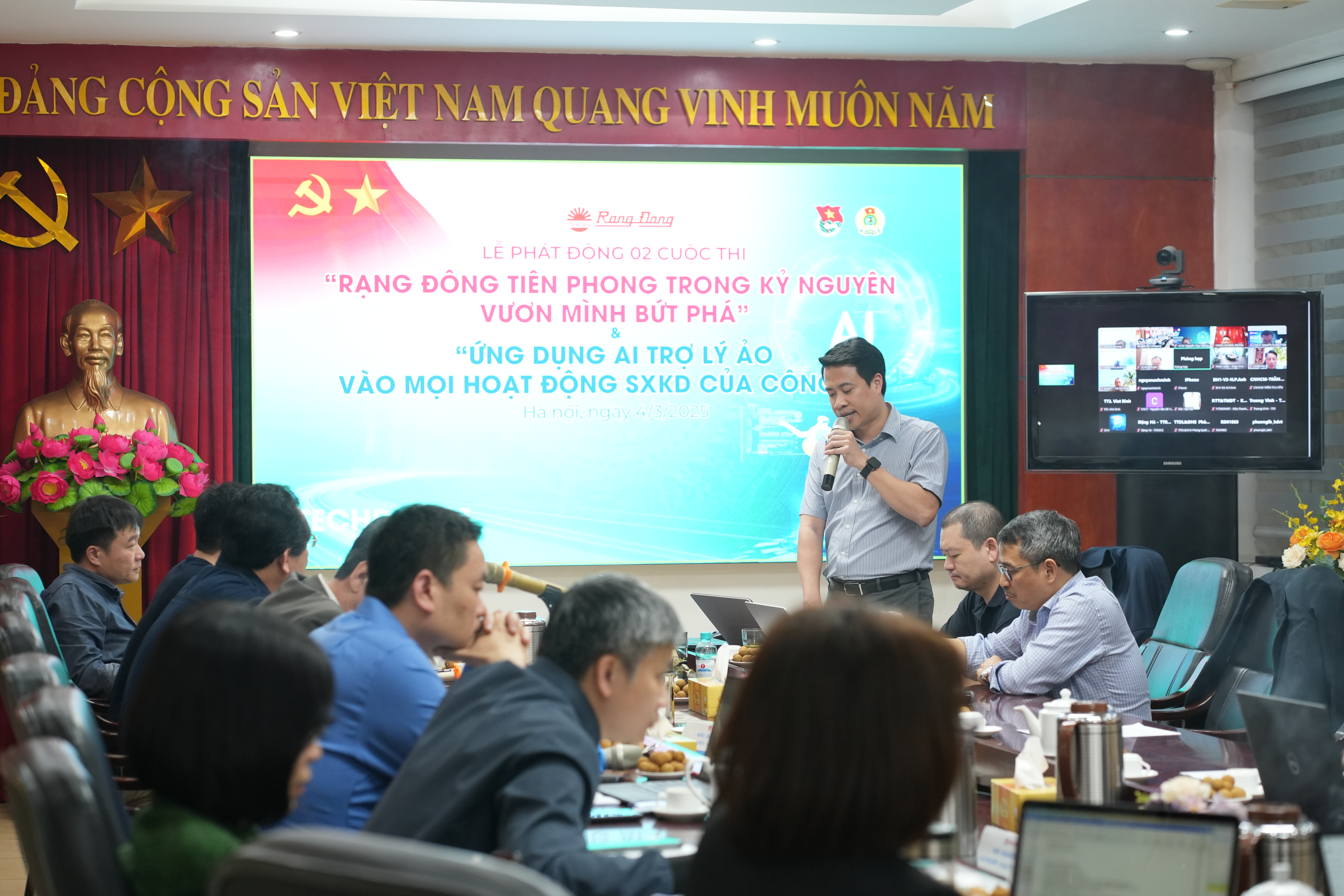 Lễ phát động hai cuộc thi quan trọng tại công ty