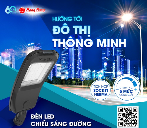 ĐÈN LED CHIẾU SÁNG ĐƯỜNG THÔNG MINH - HƯỚNG TỚI ĐÔ THỊ THÔNG MINH