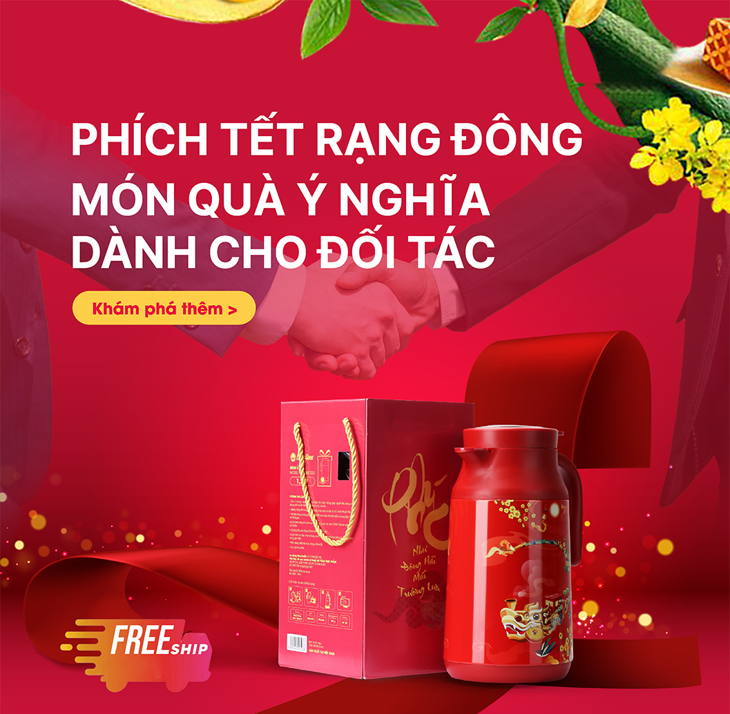 Phích tết Rạng Đông - món quà ý nghĩa dành cho đối tác