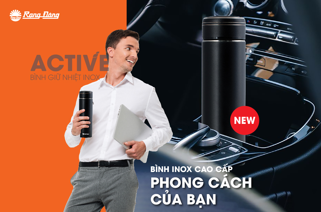 Bình inox cao cấp - phong cách của bạn