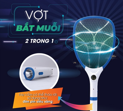 Nên sử dụng đèn bắt muỗi hay vợt bắt muỗi