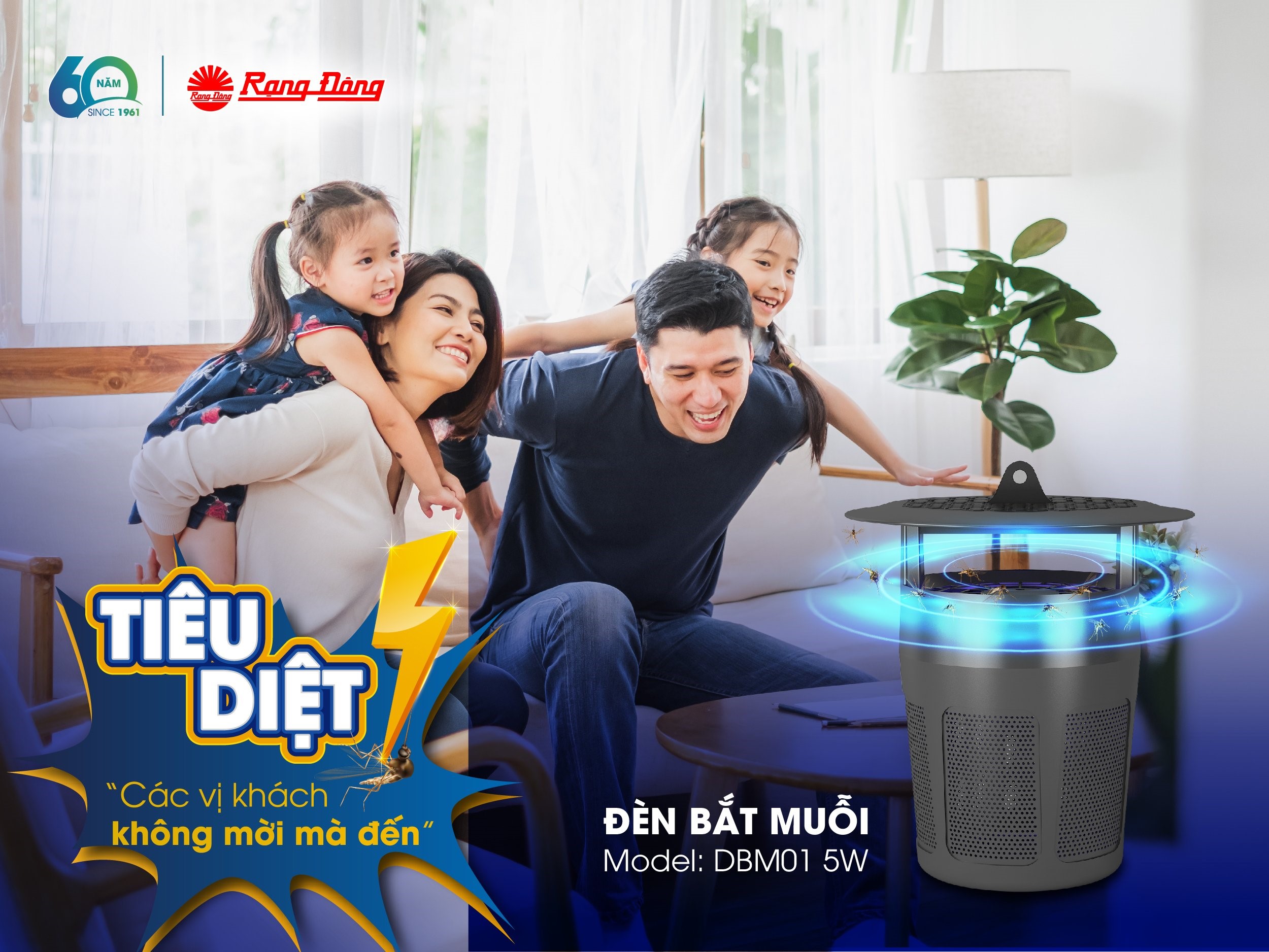 Sử dụng đèn bắt muỗi có hiệu quả như quảng cáo?