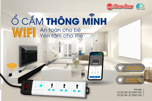 HƯỚNG DẪN CÀI ĐẶT VÀ SỬ DỤNG Ổ CẮM KÉO DÀI THÔNG MINH WI-FI