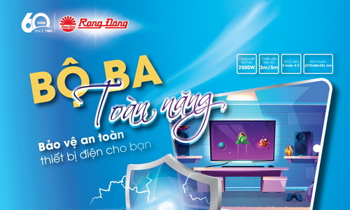 BỘ 3 TOÀN NĂNG - BẢO VỆ AN TOÀN THIẾT BỊ ĐIỆN CHO GIA ĐÌNH BẠN