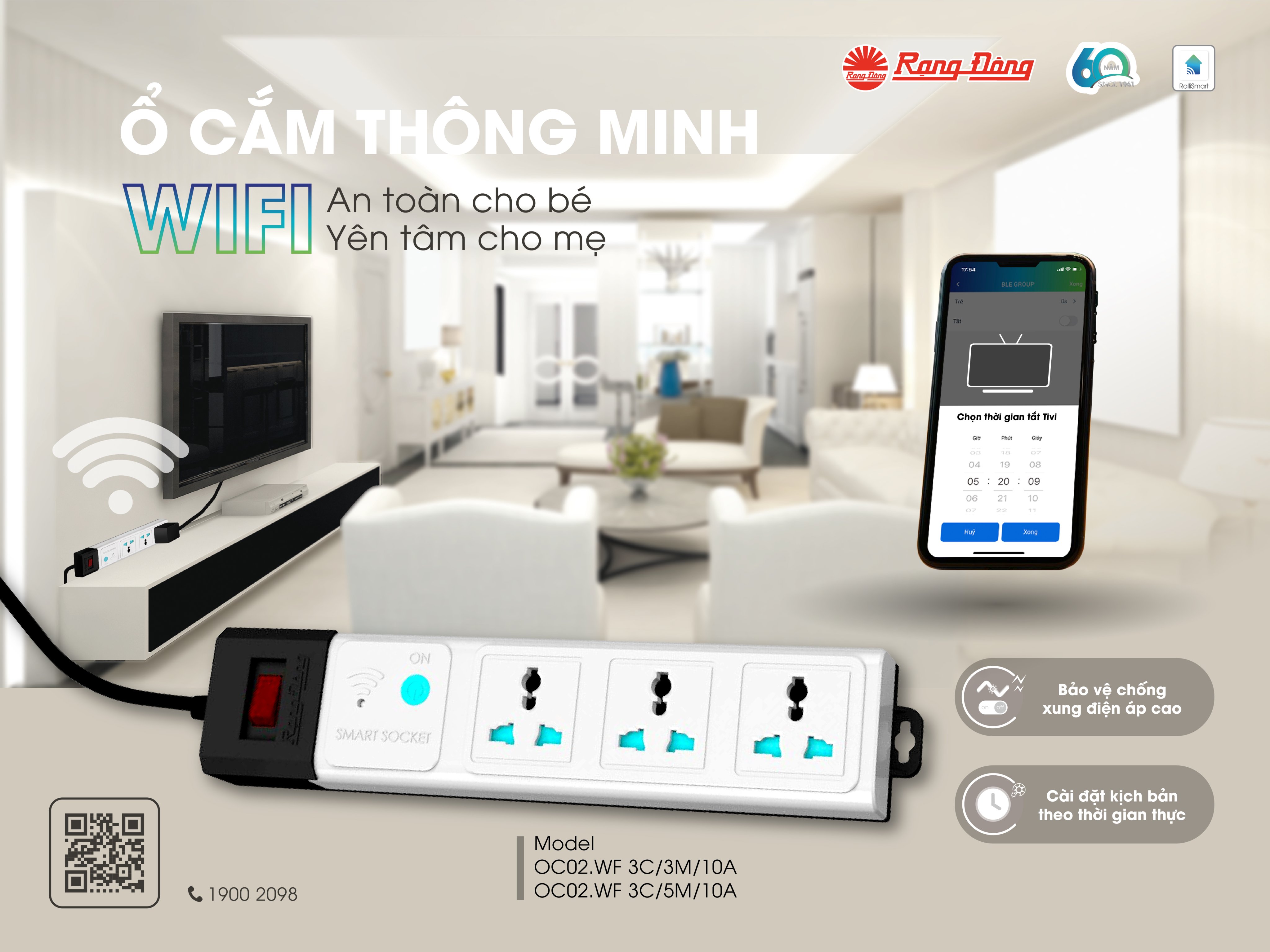 Ổ cắm kéo dài kết nối wifi