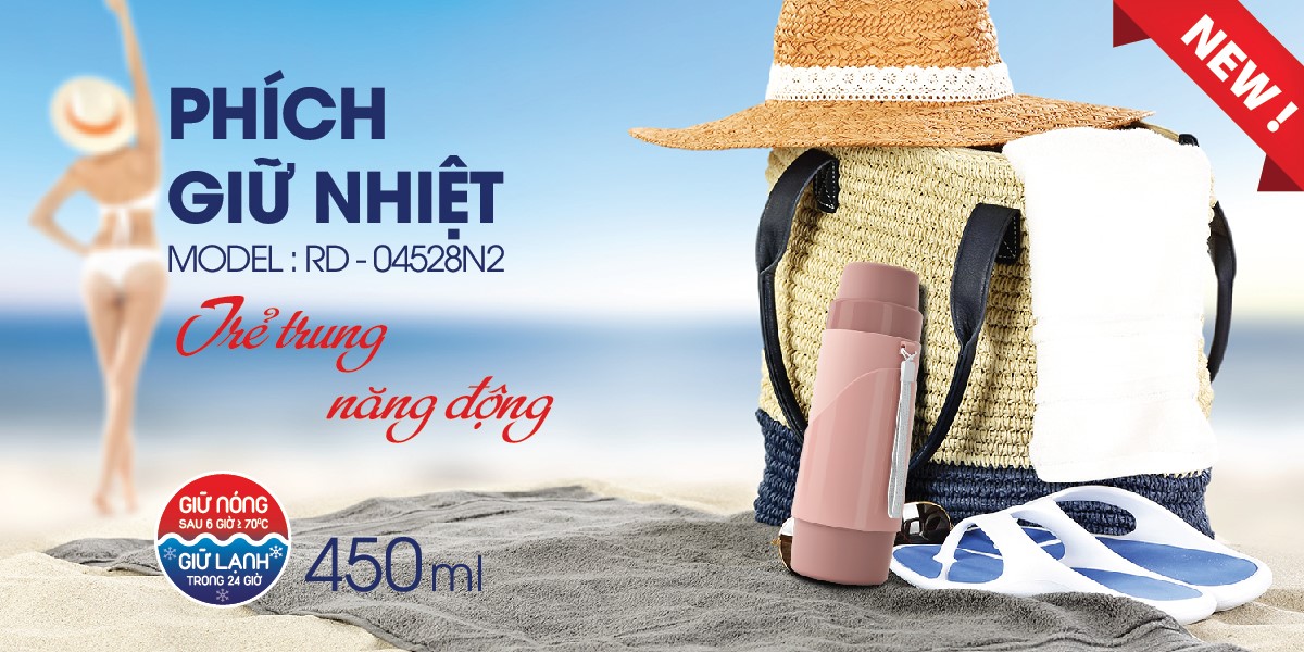 Phích cá nhân RD-04528 N2 trẻ trung năng động