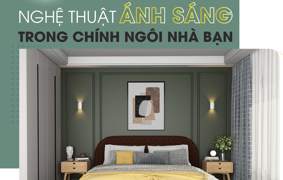 ĐÈN GẮN TƯỜNG HẮT SÁNG GIÁN TIẾP - XU HƯỚNG CỦA THIẾT KẾ ÁNH SÁNG HIỆN ĐẠI