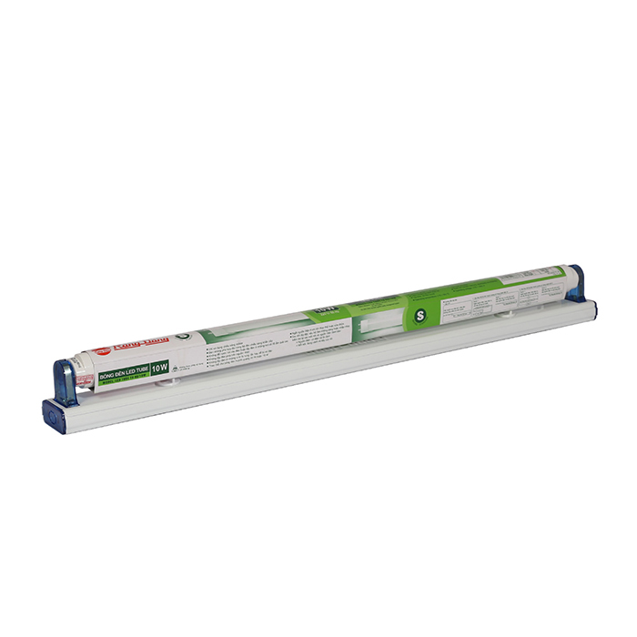 Bộ đèn LED Tuýp T8 0.6m 10W Nhôm Nhựa