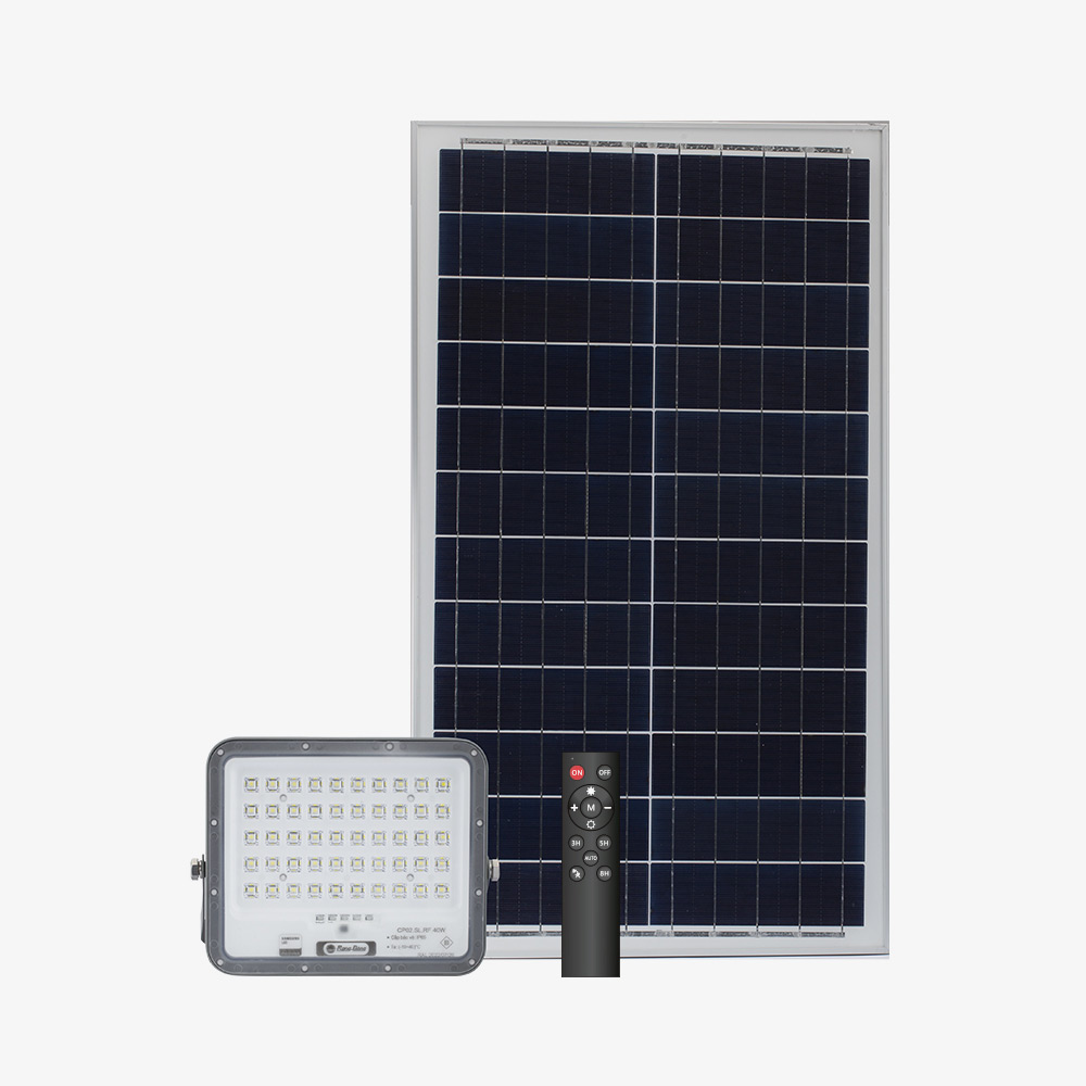 Đèn LED chiếu pha năng lượng mặt trời 40W