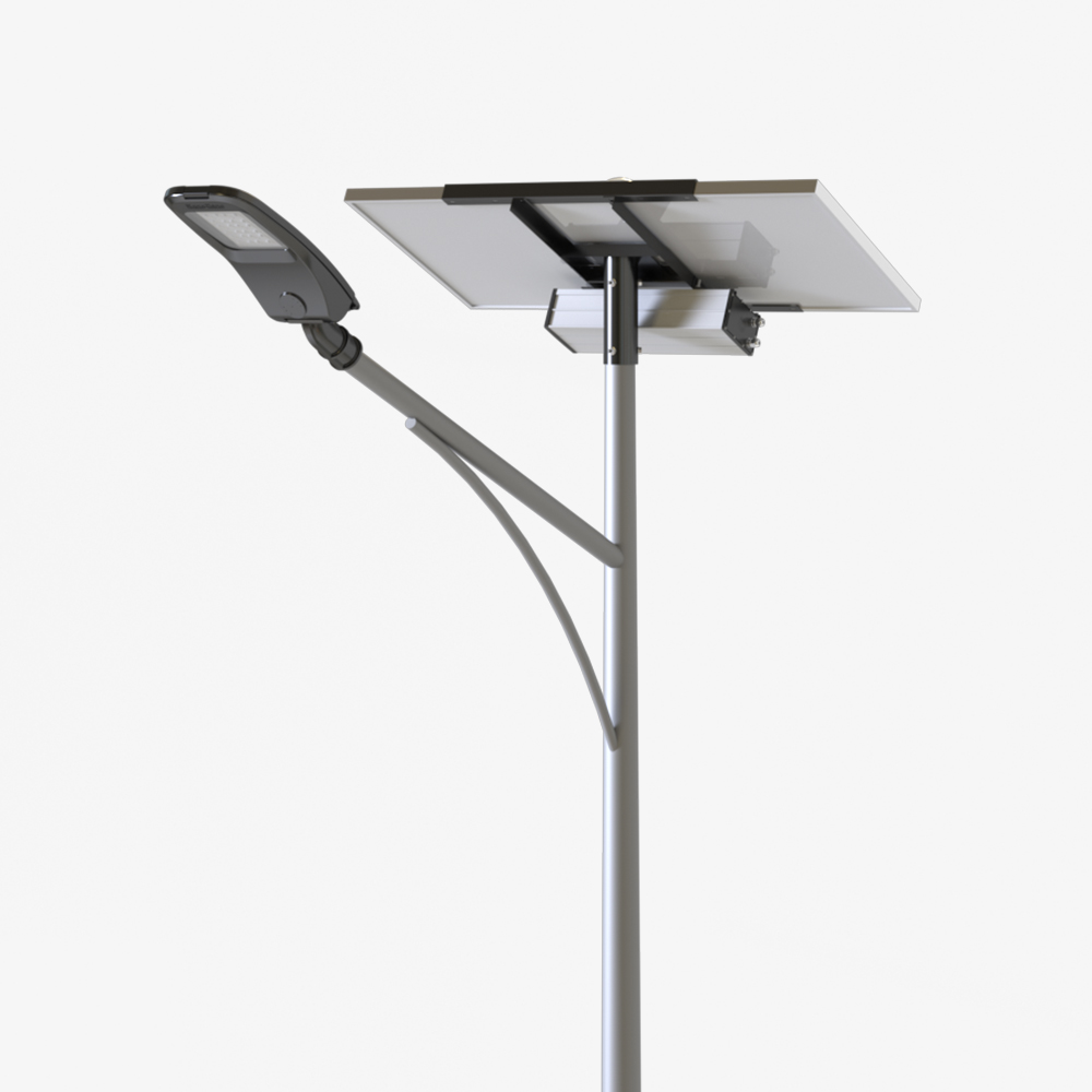 Đèn chiếu sáng đường năng lượng mặt trời 80W
