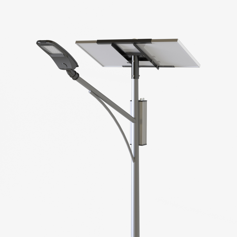 Đèn chiếu sáng đường năng lượng mặt trời 80W