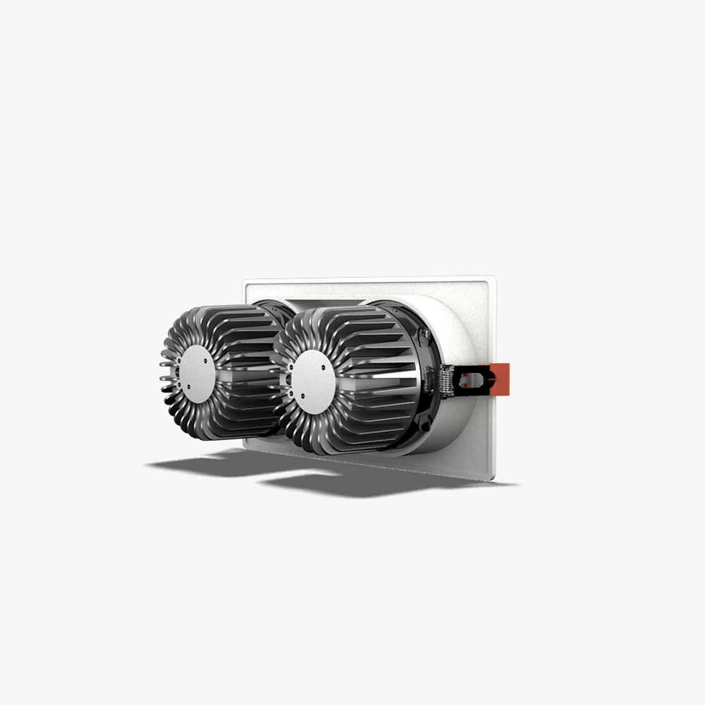 Đèn LED âm trần Downlight 108x208/16Wx2 Plus