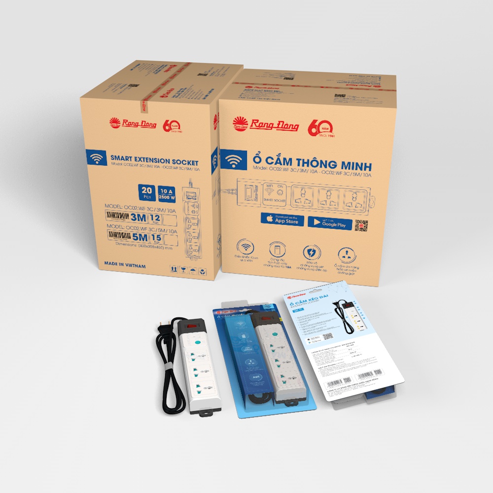 Ổ cắm thông minh Wifi 3m