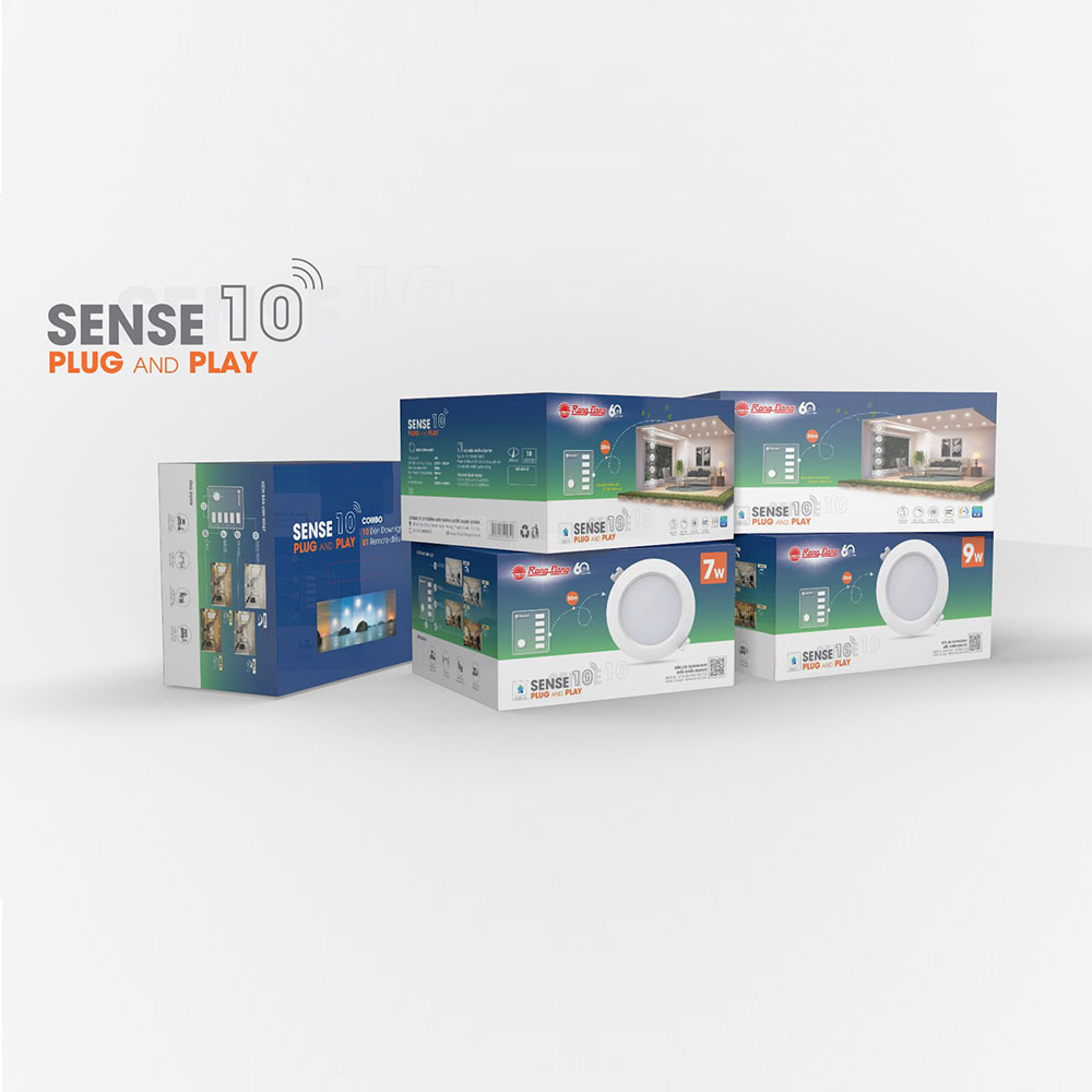 Bộ đèn combo sense 10